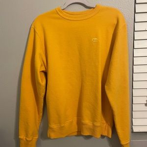 Yellow Champion Crewneck